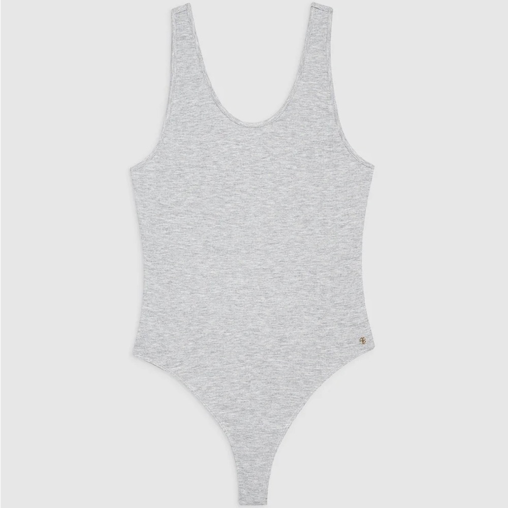 Olympia Theodora Heather Gray Bodysuit